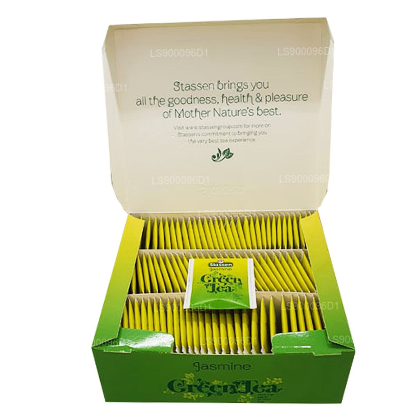 Té verde Stassen Jasmine (37,5 g) 25 bolsitas de té