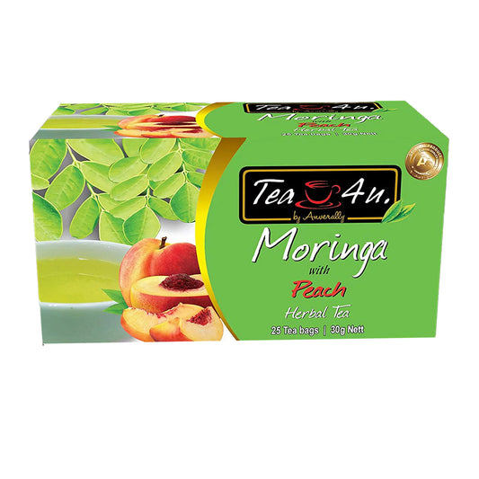 Moringa con melocotón Tea4U (30 g) 25 bolsitas de té