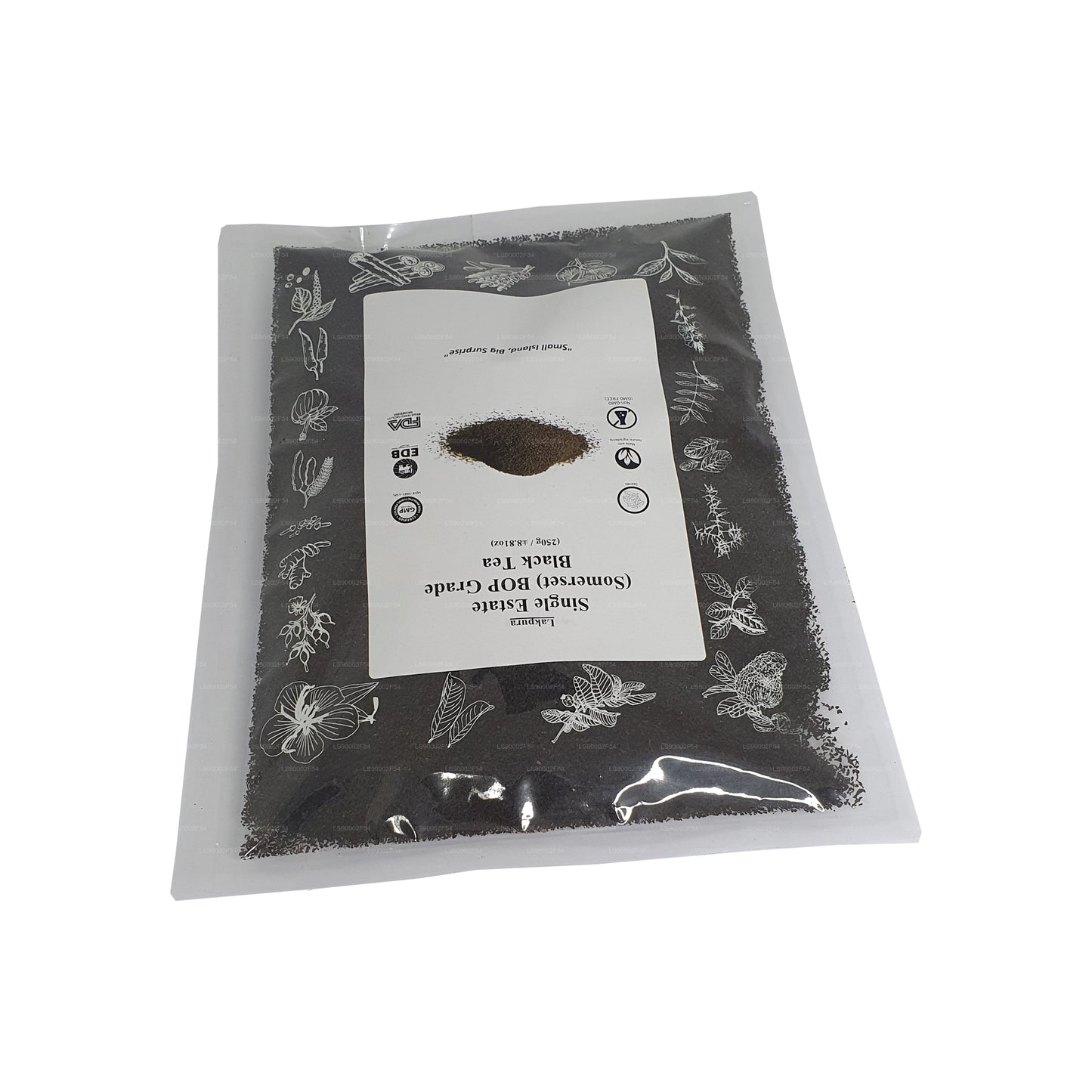 Té negro de Ceilán Lakpura Single Estate (Somerset) de grado BOP (100 g)