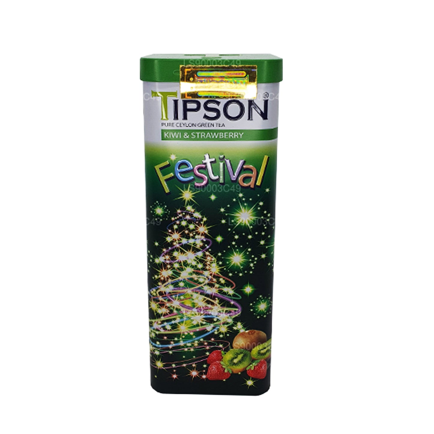 Té verde de kiwi y fresa Tipson Festival (75 g)