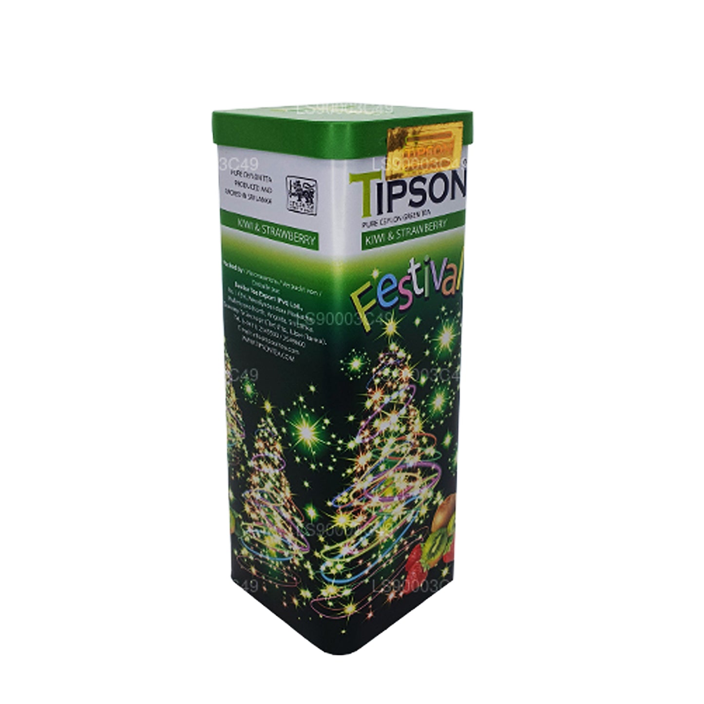 Té verde de kiwi y fresa Tipson Festival (75 g)