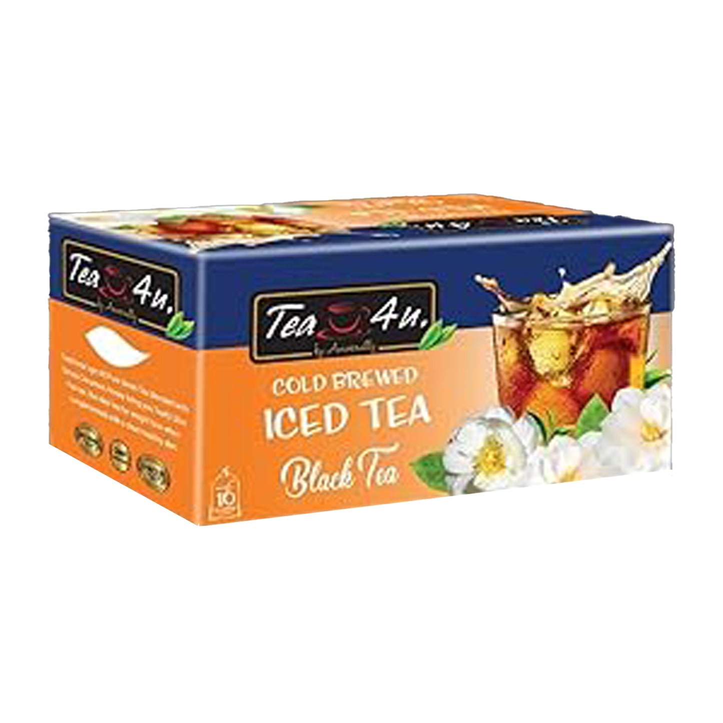 Té negro helado Tea4U (120 g) 10 bolsitas de té