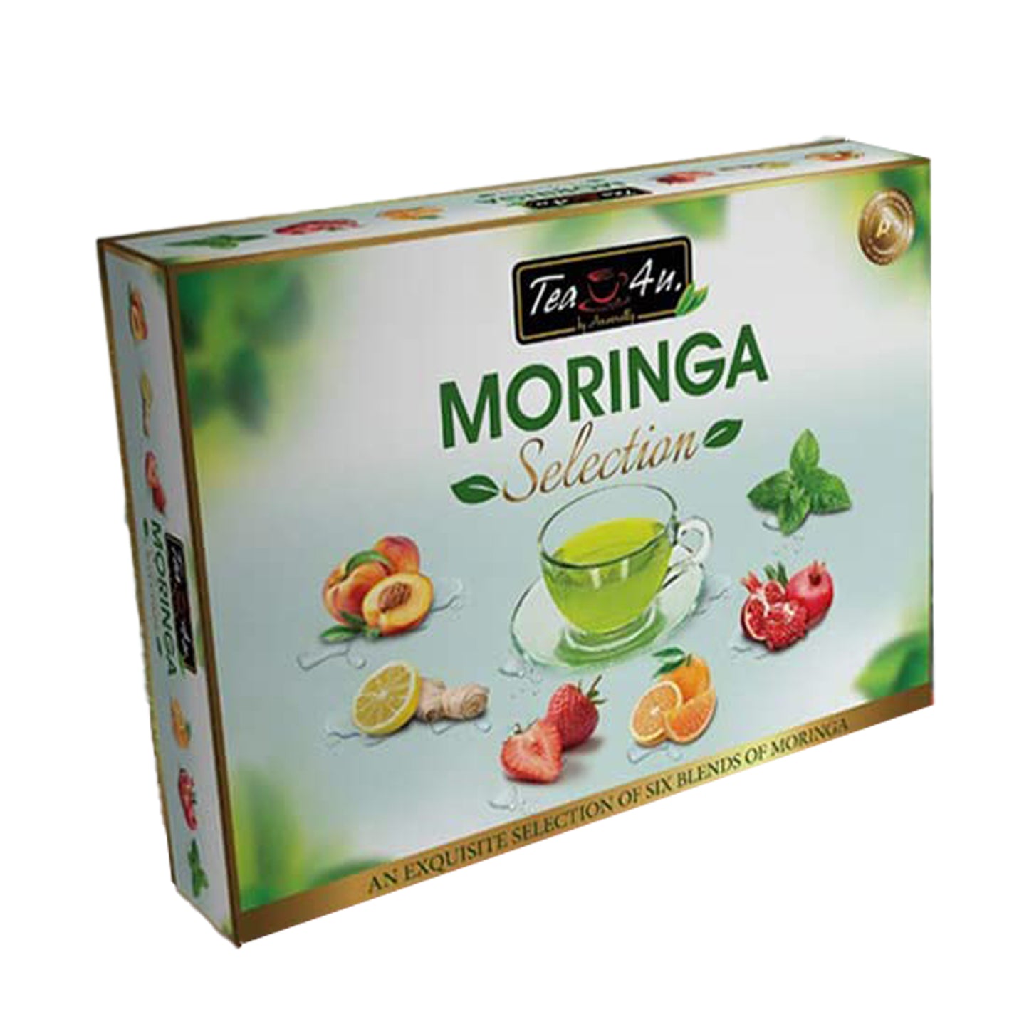 25 bolsitas de té Tea4U Moringa Selection (50 g)