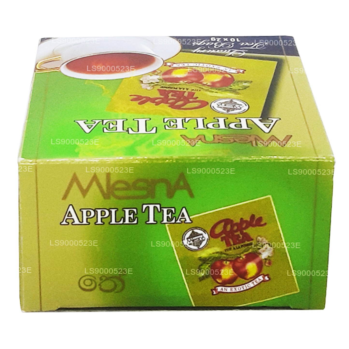 Té de manzana Mlesna (20 g) 10 bolsitas de té de lujo