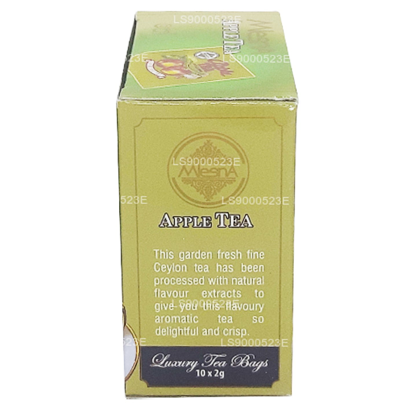 Té de manzana Mlesna (20 g) 10 bolsitas de té de lujo