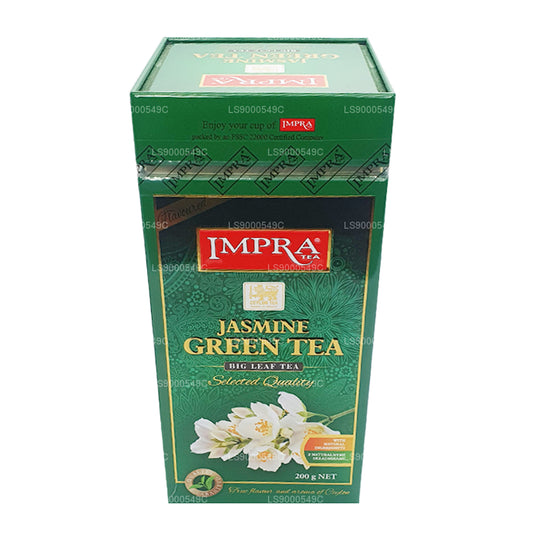 Carrito de té verde Impra Jasmine Big Leaf (200 g)