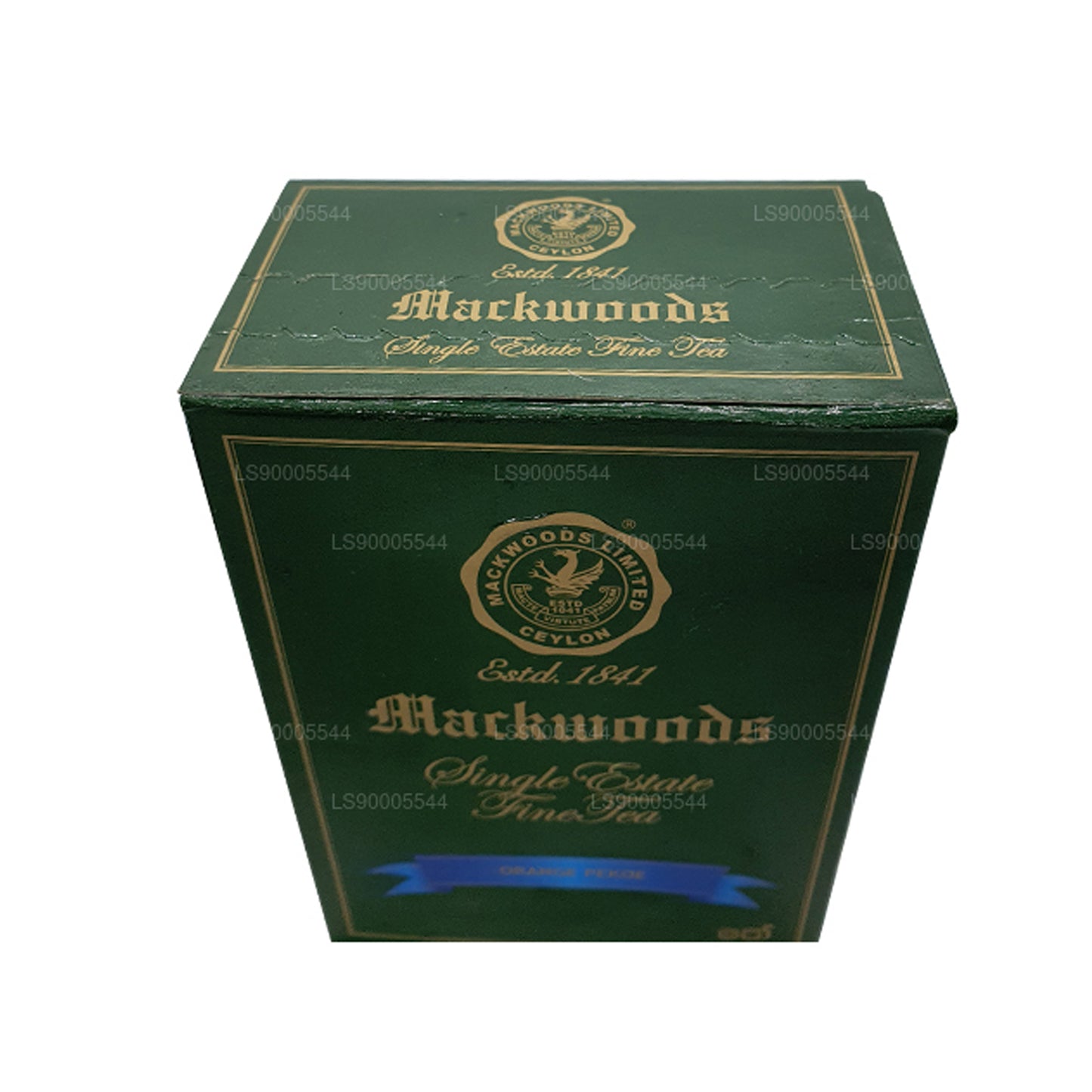 Mackwoods Single Estate, hojas sueltas, color naranja Pekoe (Op) en una caja (100 g)