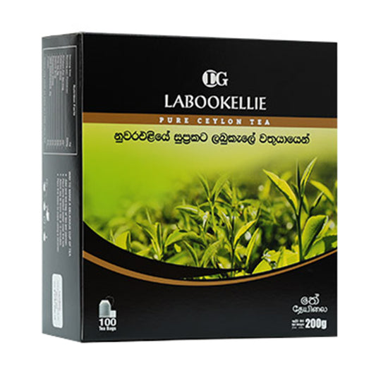 Té negro de Ceilán DG Labookellie (200 g) 100 bolsitas de té