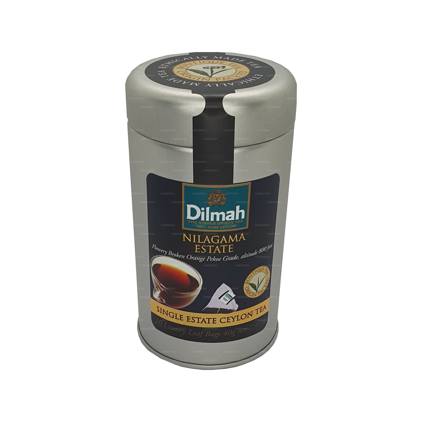 Té Dilmah Nilagama Single Estate (40 g) 20 bolsitas de té