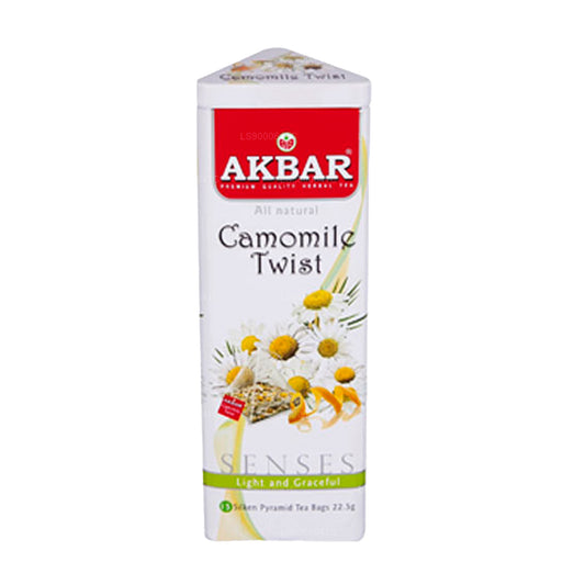 Akbar Chamomile Twist (22,5 g) 15 bolsitas de té