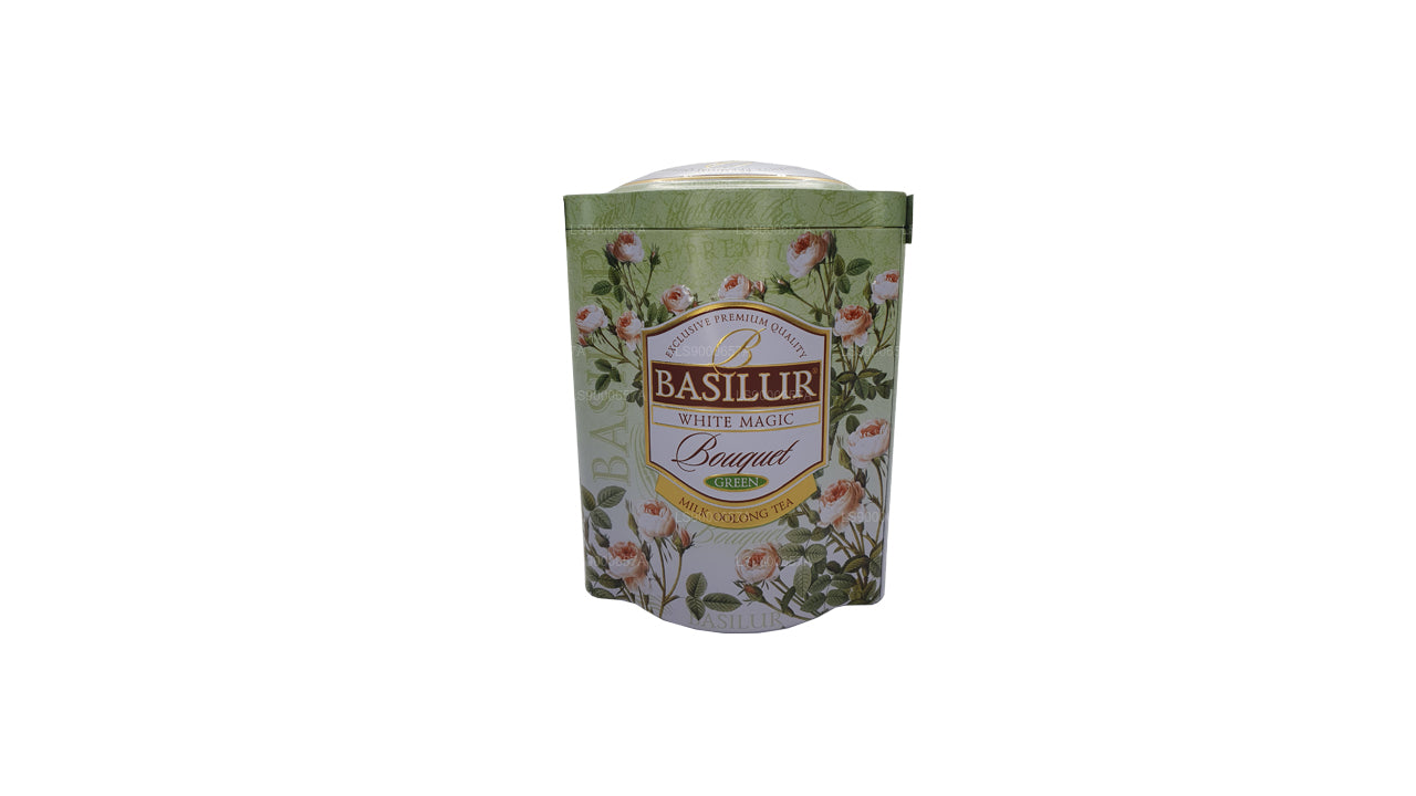 Carrito verde Basilur White Magic Bouquet (100 g)