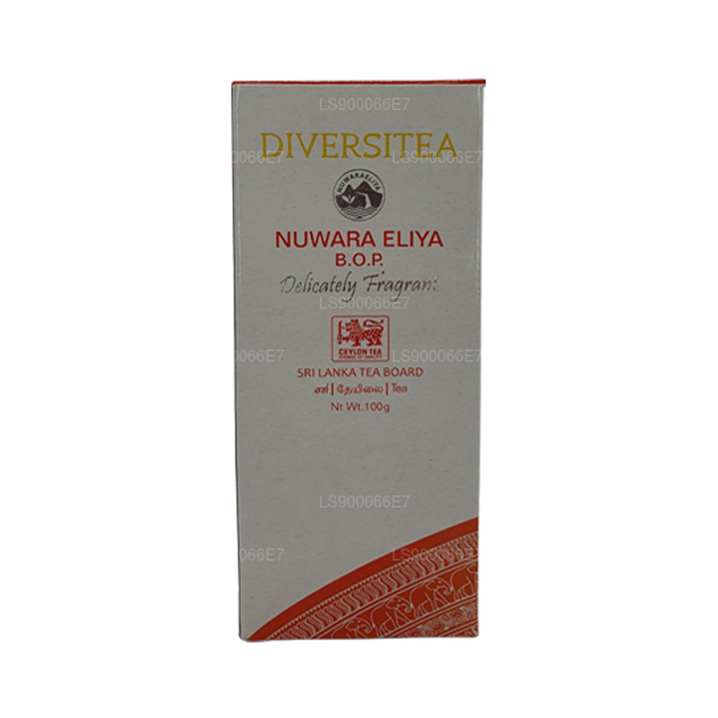 Té negro Nuwara Eliya de una sola región de Lakpura