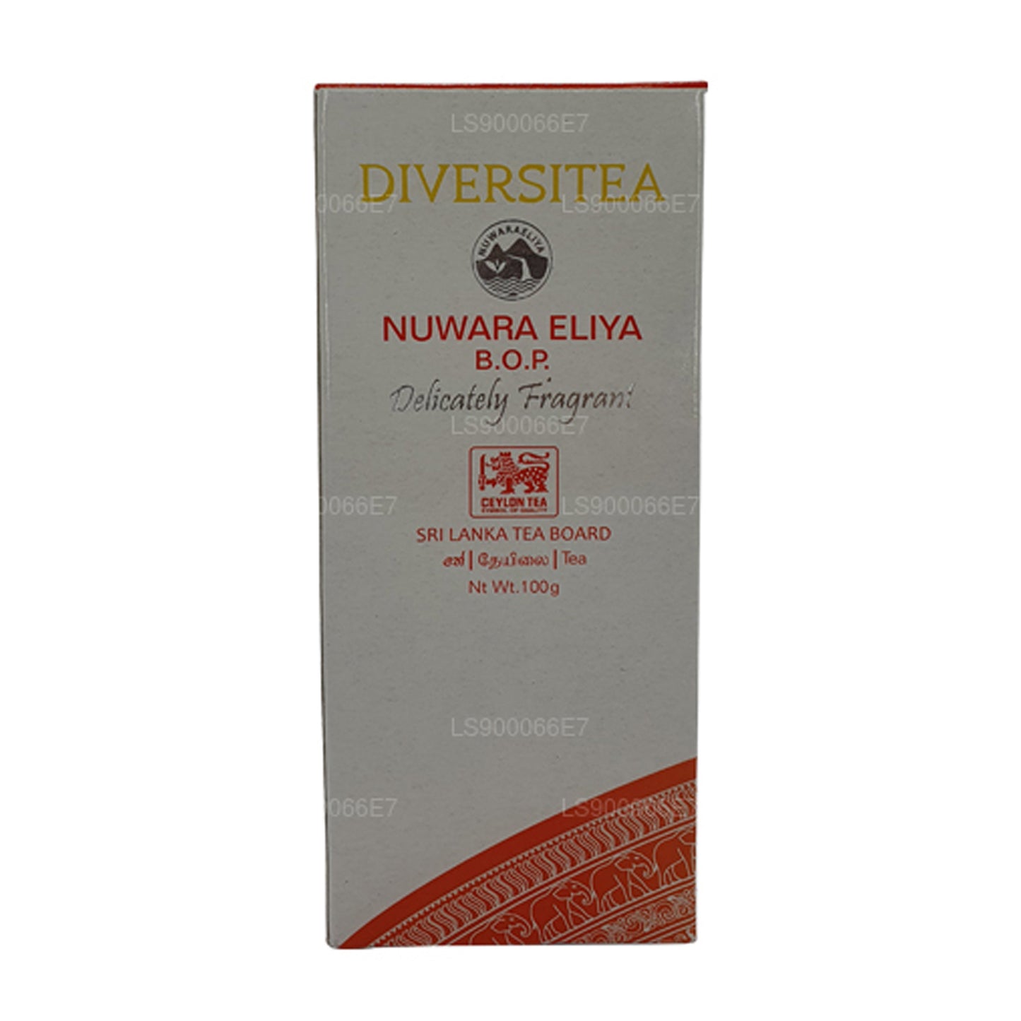 Té negro Nuwara Eliya de una sola región de Lakpura