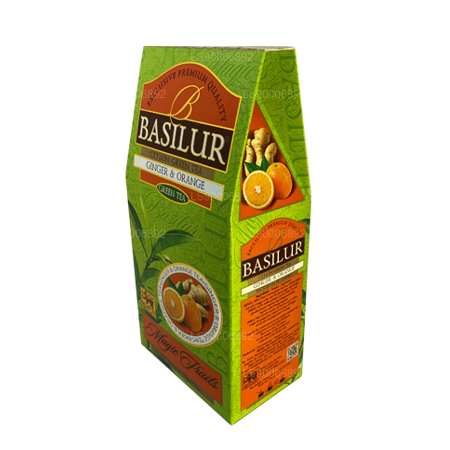 Jengibre verde y naranja Basilur Magic (100 g)