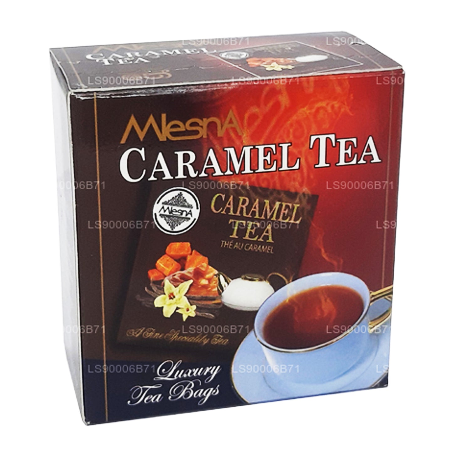 Té de caramelo Mlesna (20 g) 10 bolsitas de té de lujo