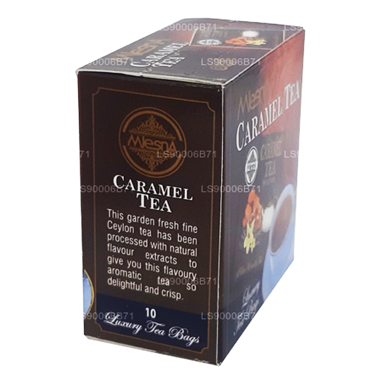 Té de caramelo Mlesna (20 g) 10 bolsitas de té de lujo