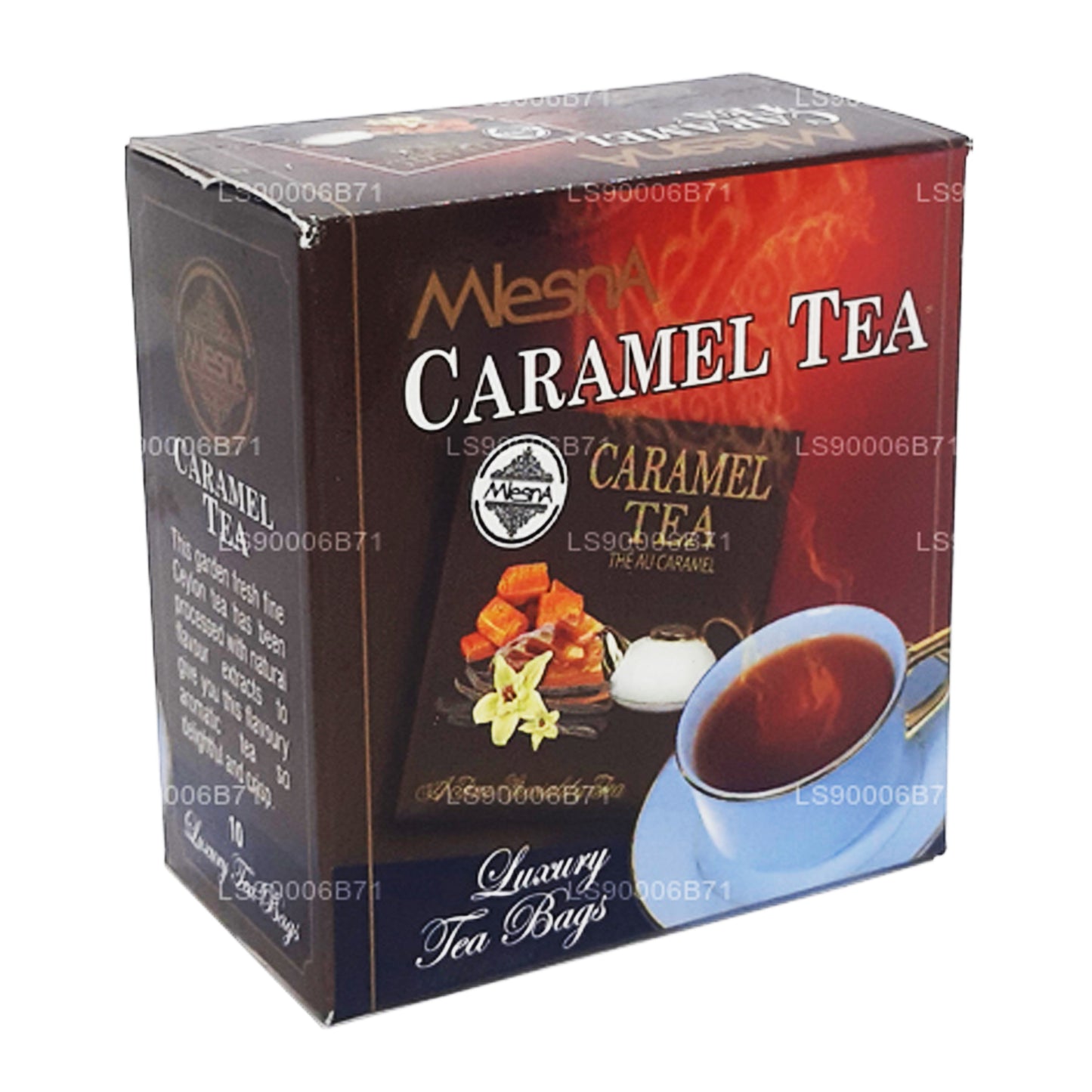 Té de caramelo Mlesna (20 g) 10 bolsitas de té de lujo