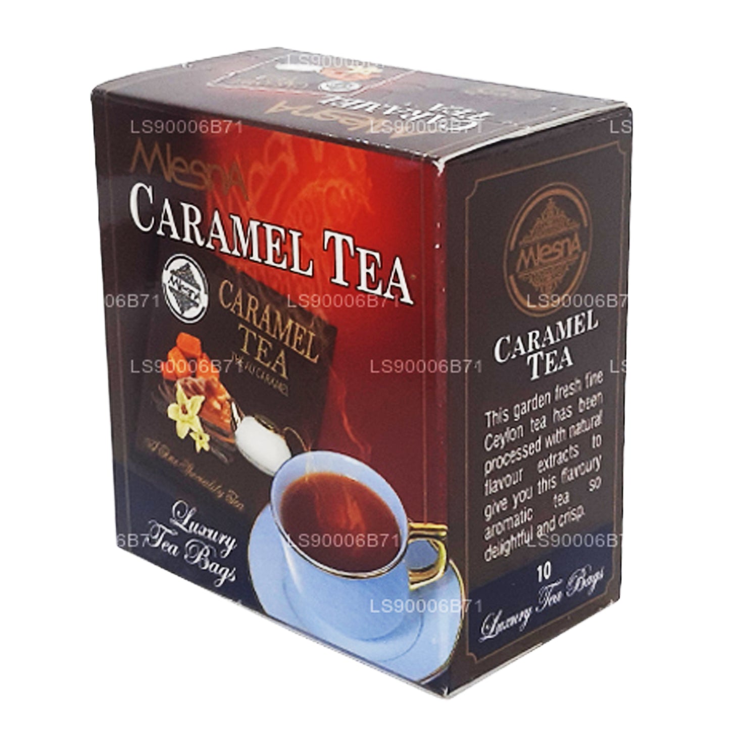 Té de caramelo Mlesna (20 g) 10 bolsitas de té de lujo