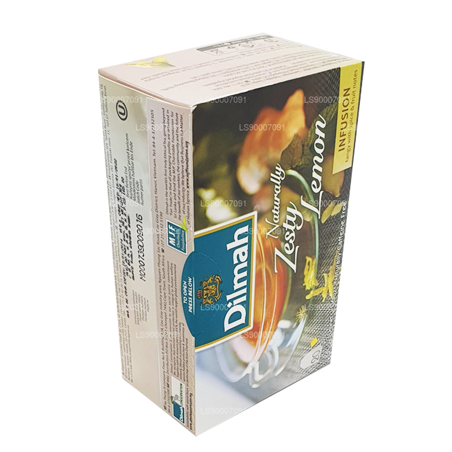 Dilmah Naturally Zesty Lemon (30 g) 20 bolsitas de té