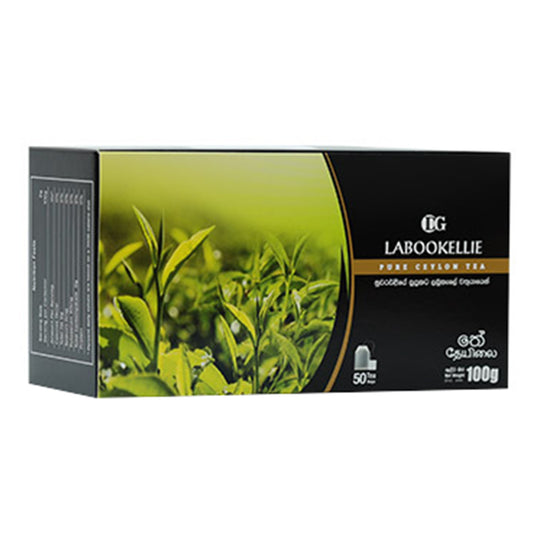 Té negro de Ceilán DG Labookellie (100 g) 50 bolsitas de té