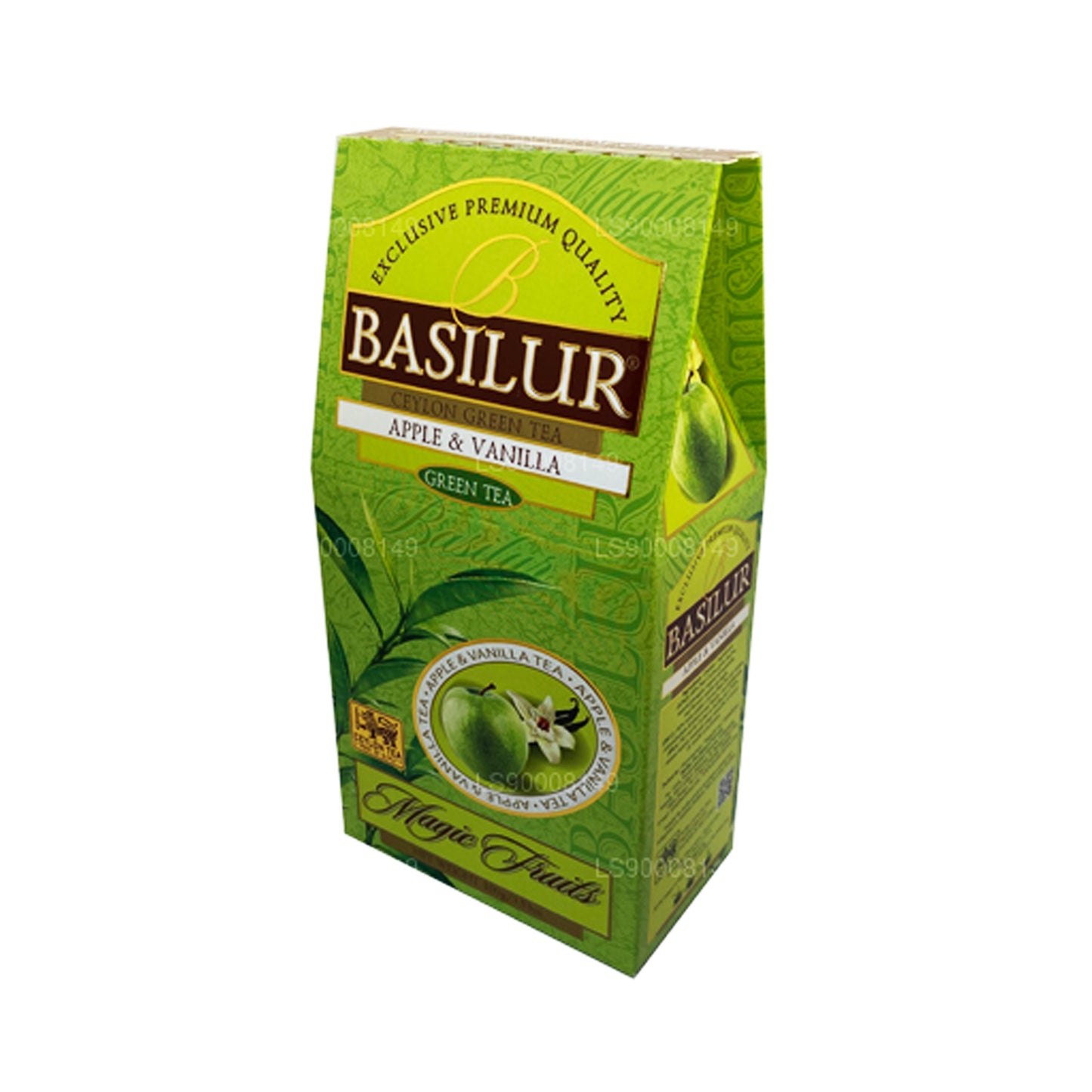 Manzana verde mágica y vainilla Basilur (100 g)