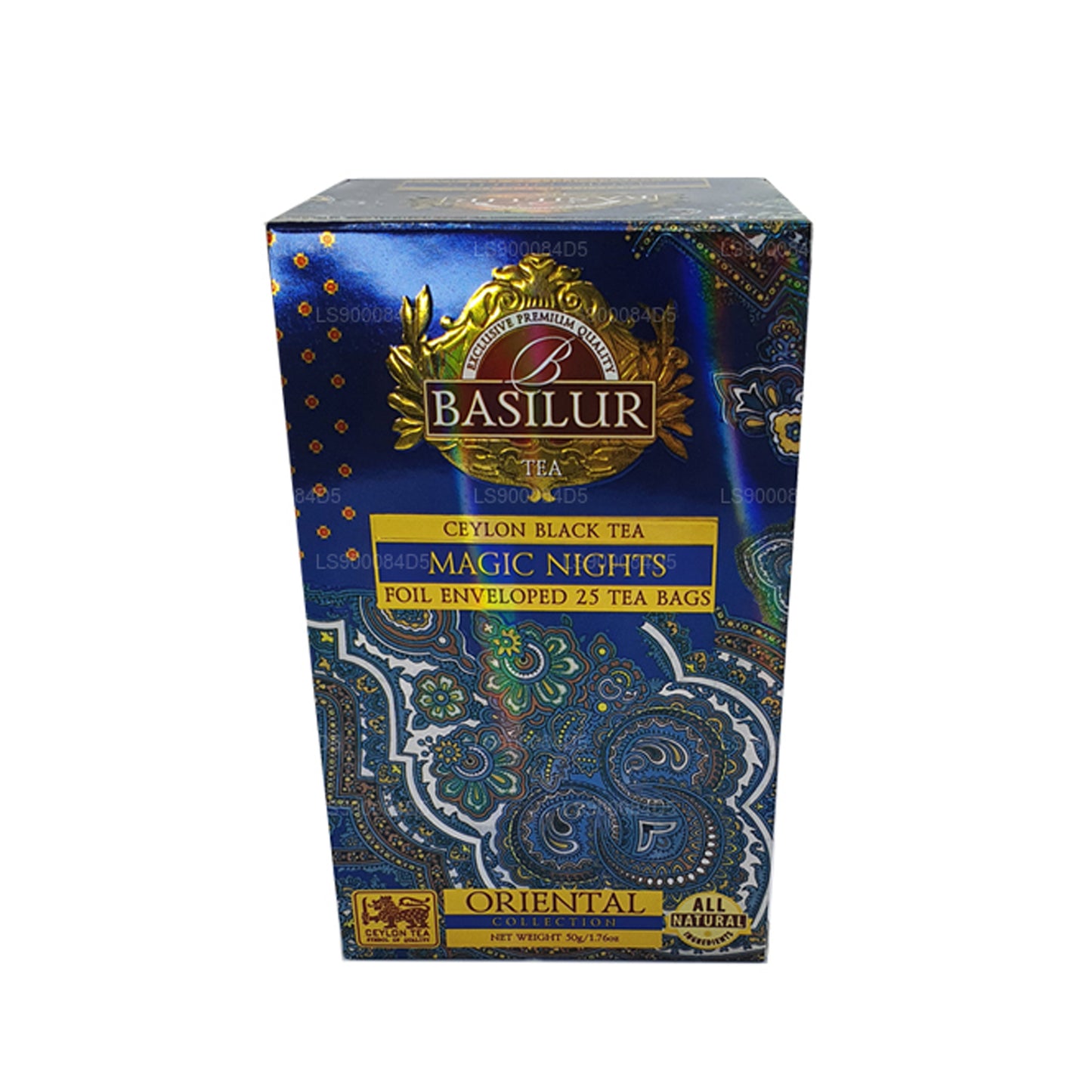 Basilur Oriental «Magic Nights» (50 g) 25 bolsitas de té