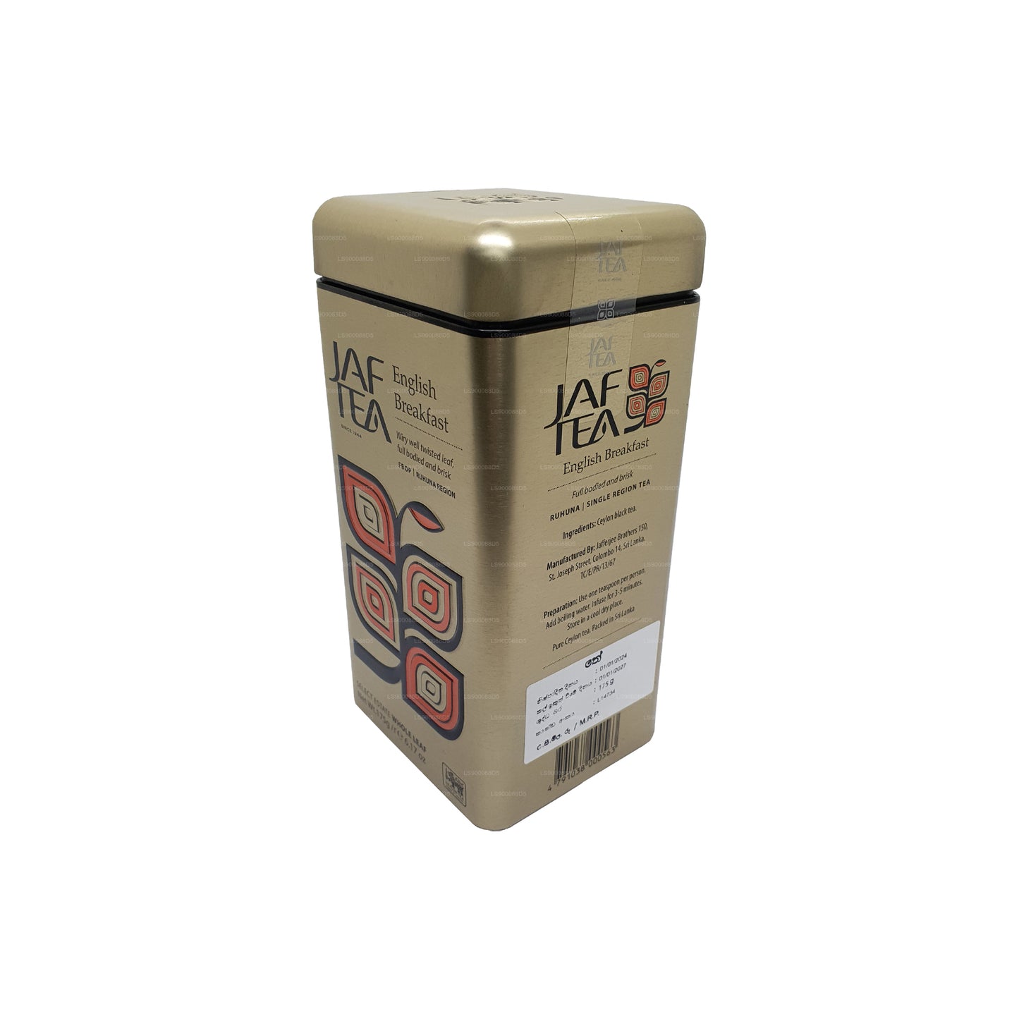 Desayuno inglés Jaf Tea Classic Gold Collection (175 g)