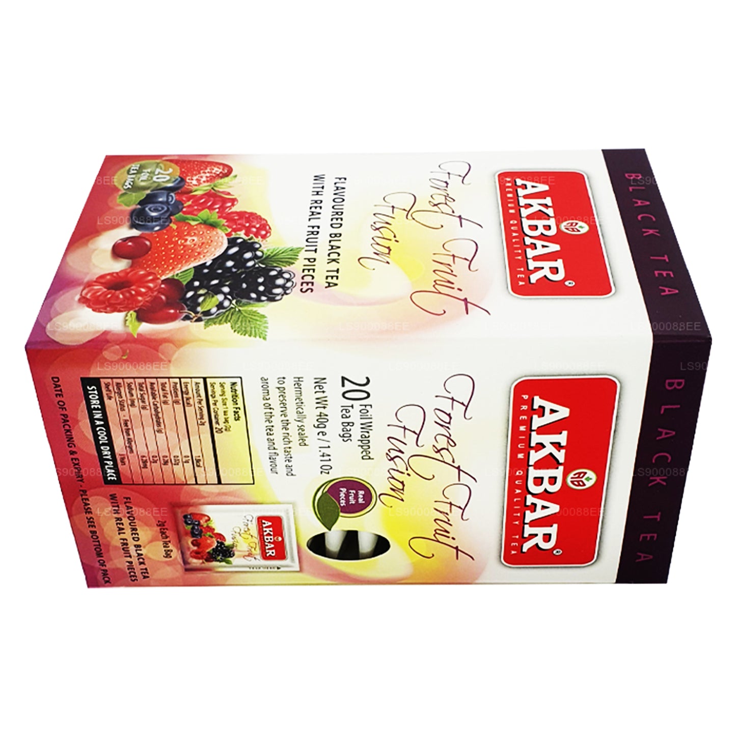 Akbar Forest Fruit Fusion (40 g) 20 bolsitas de té