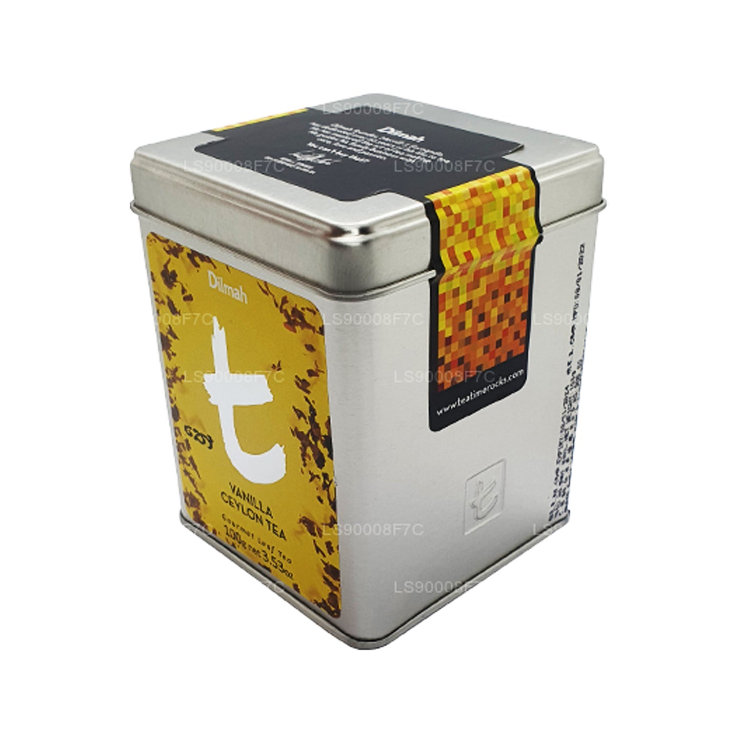 Té de vainilla y ceilán Dilmah T-series (100 g)