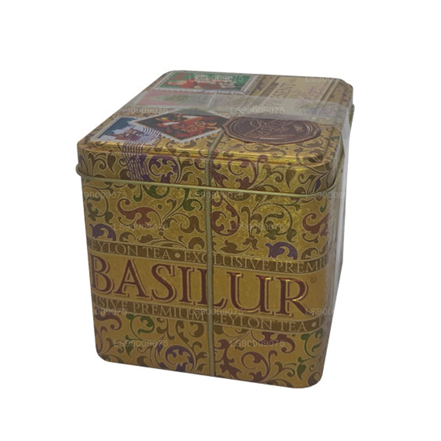 Lata de té negro Basilur Present Gold (100 g)