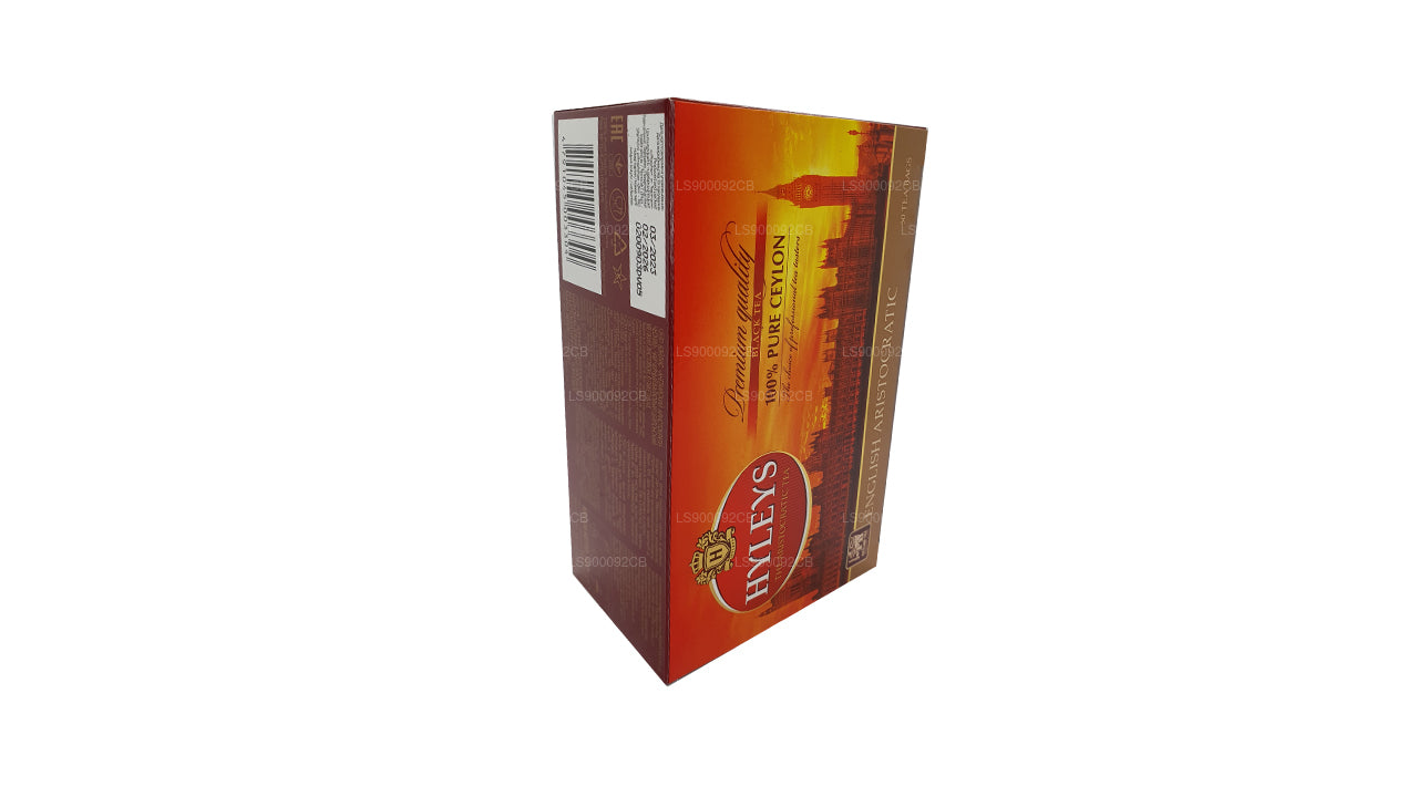 Té negro de alta calidad HYLEYS, 50 bolsitas de té (100 g)