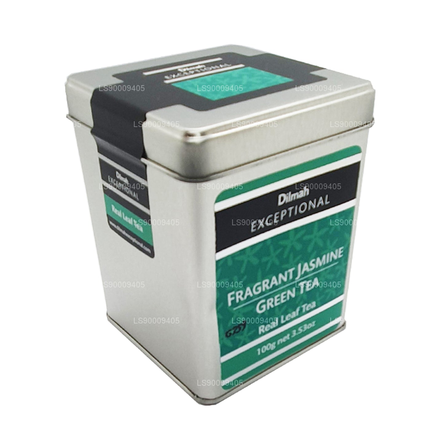 Té de hojas verdes de jazmín excepcionalmente aromático Dilmah (100 g)