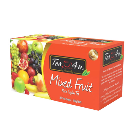 Té de frutas mixtas Tea4U (50 g) 25 bolsitas de té