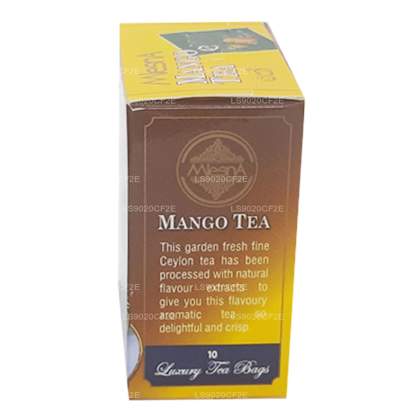 Té de mango Mlesna (20 g), 10 bolsas de té de lujo