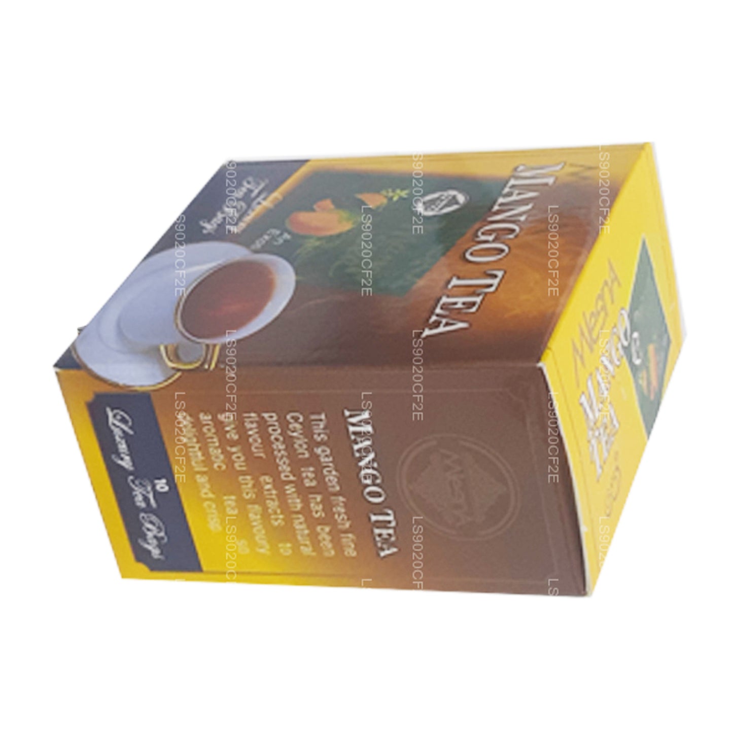 Té de mango Mlesna (20 g), 10 bolsas de té de lujo