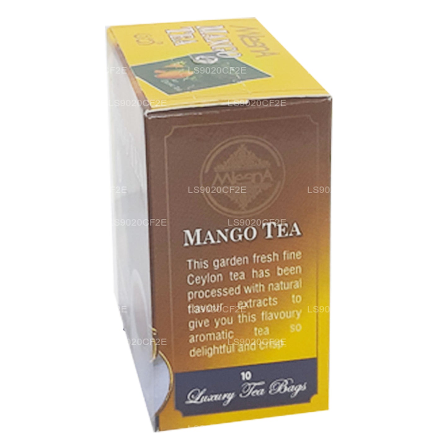 Té de mango Mlesna (20 g), 10 bolsas de té de lujo