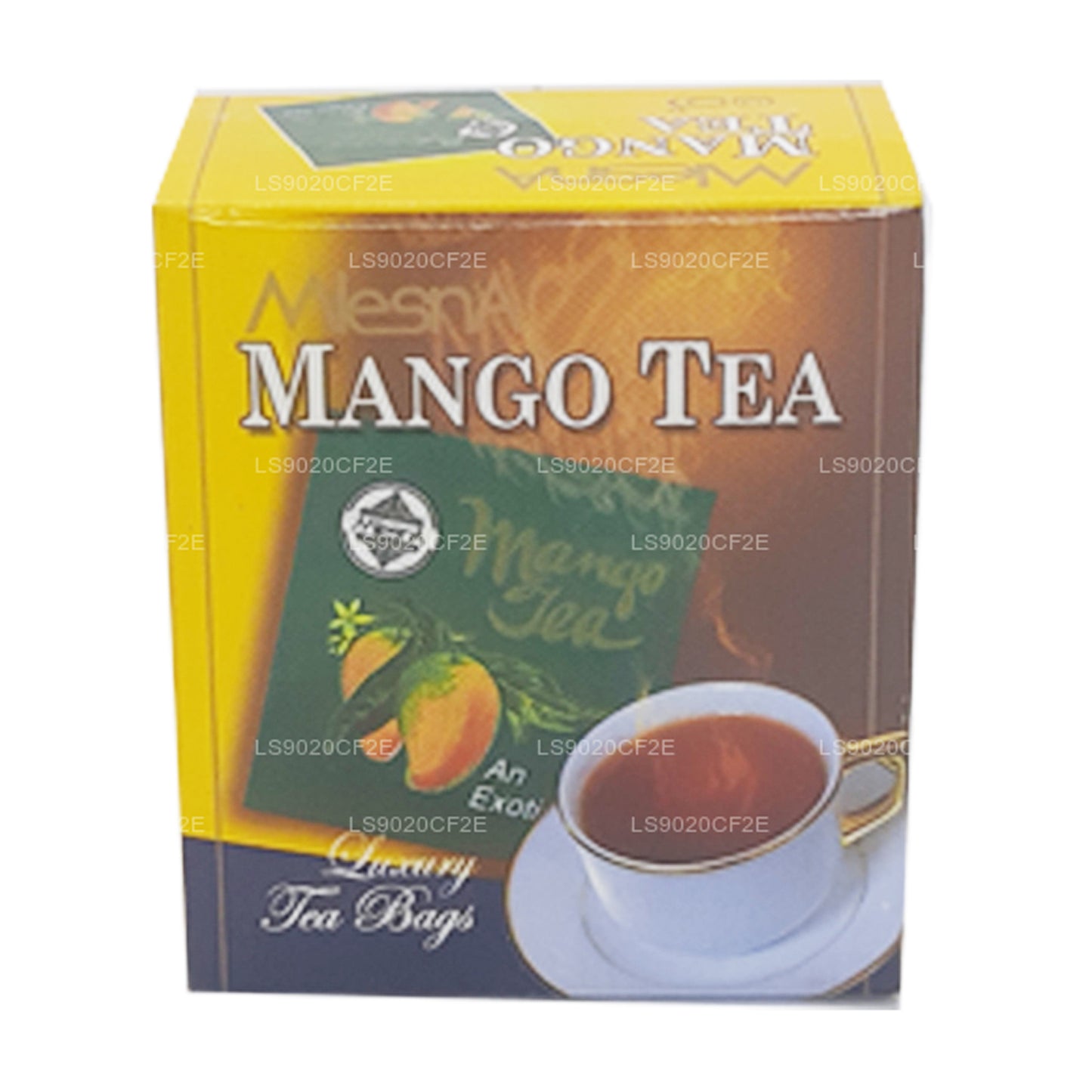 Té de mango Mlesna (20 g), 10 bolsas de té de lujo