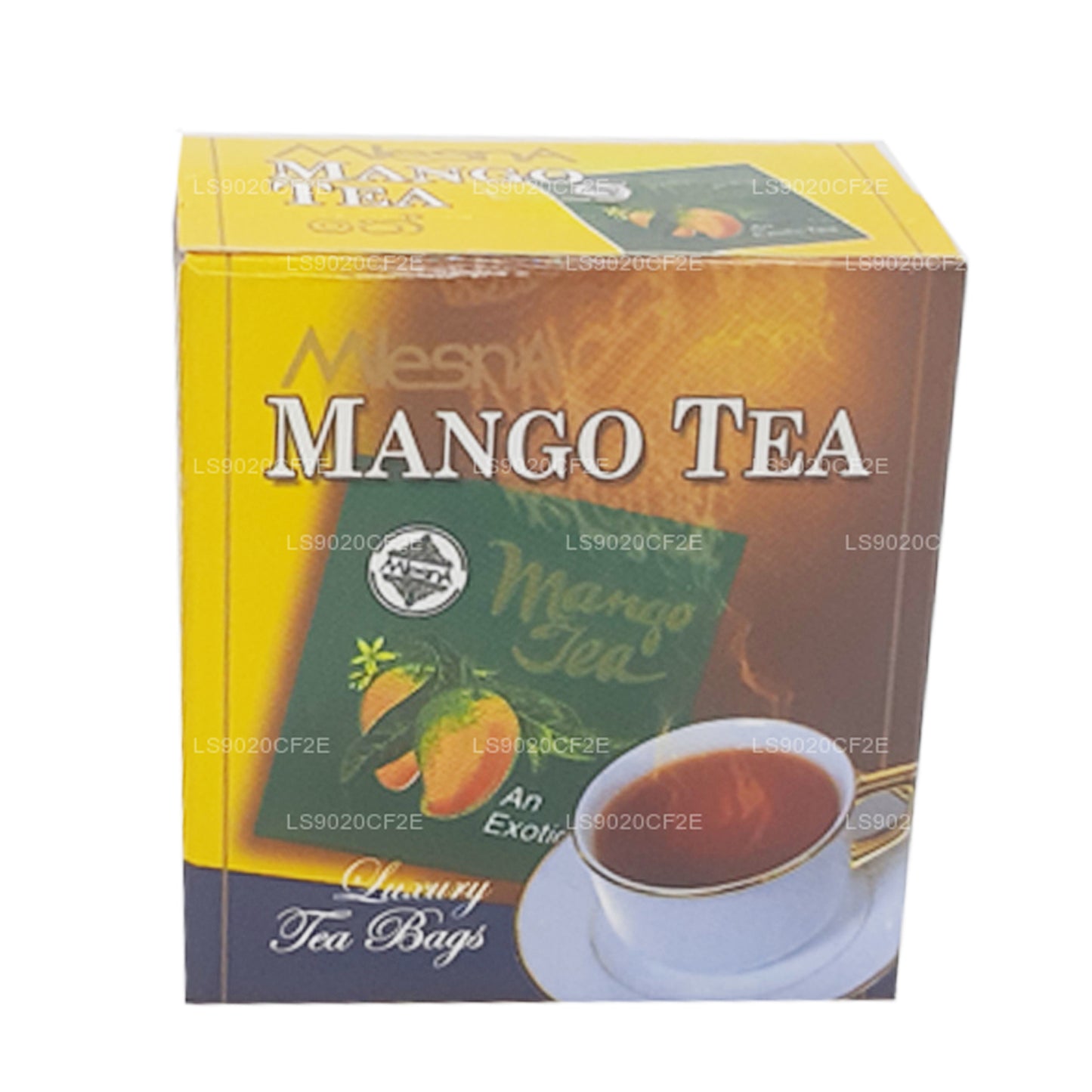 Té de mango Mlesna (20 g), 10 bolsas de té de lujo