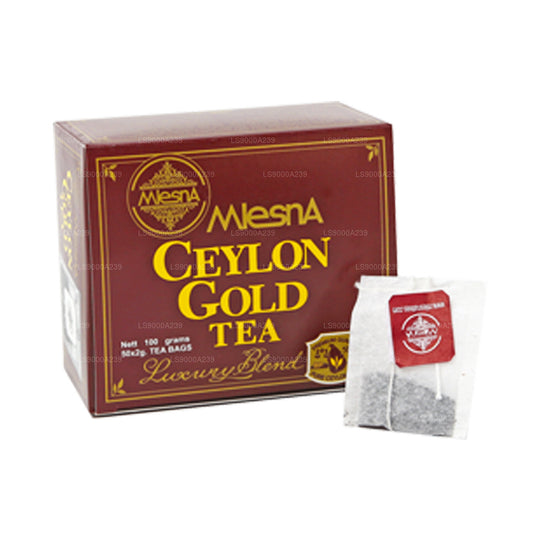 Mlesna Ceylon Gold Tea (100 g) 50 bolsitas de té