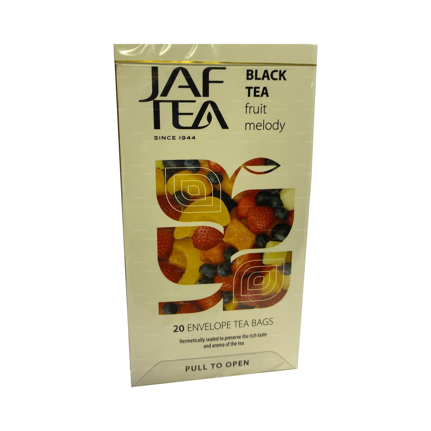 Jaf Tea Pure Fruits Collection Black Tea Fruit Melody (30 g) 20 bolsitas de té