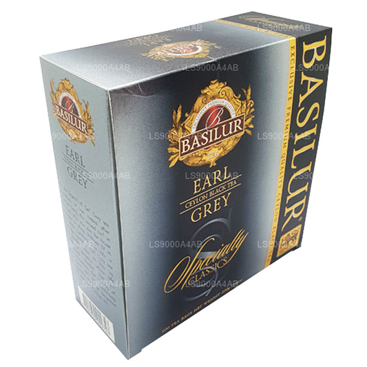 Té negro de Ceilán Basilur Speciality Classics Earl Grey (200 g) 100 bolsitas de té