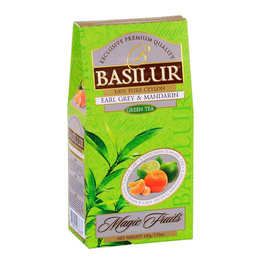 Basilur Magic Green Earl Grey y mandarina (100 g)