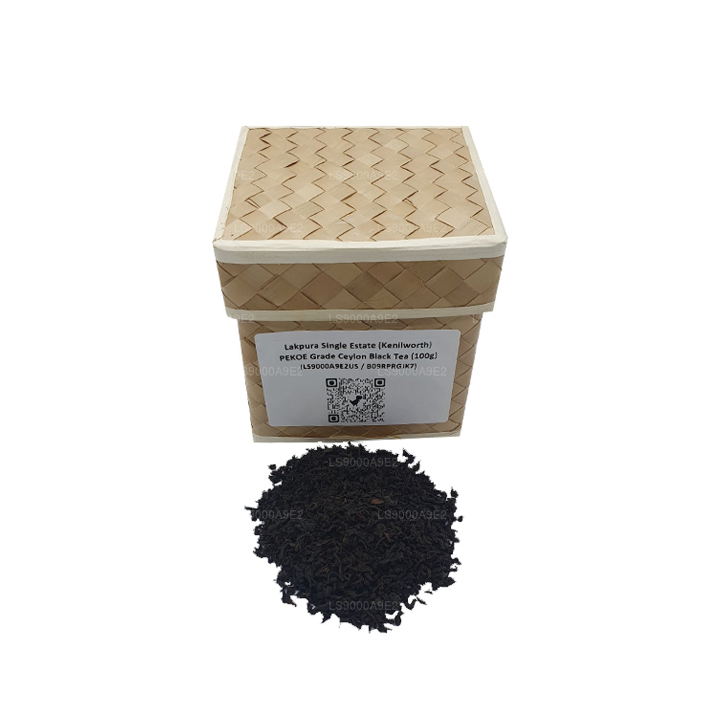 Té negro de Ceilán Lakpura Single Estate (Kenilworth) de grado PEKOE (100 g)