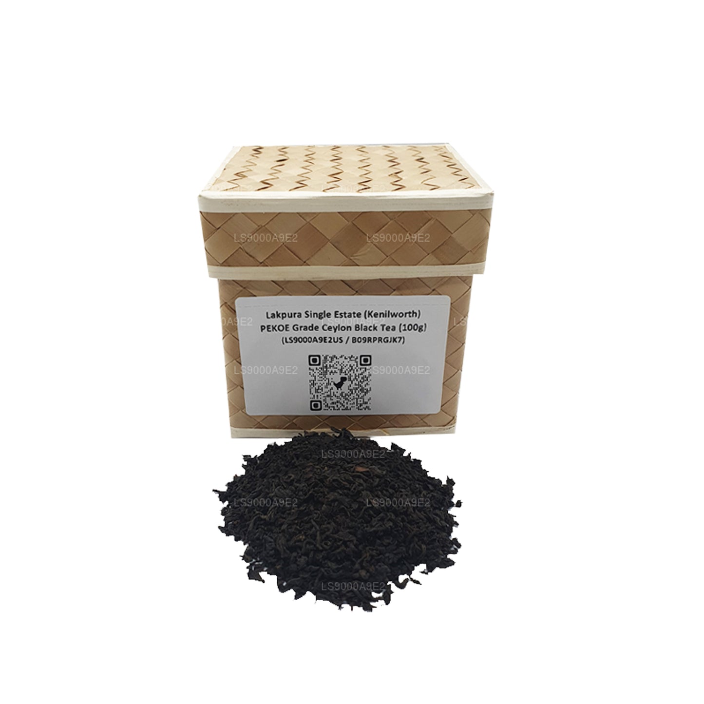 Té negro de Ceilán Lakpura Single Estate (Kenilworth) de grado PEKOE (100 g)