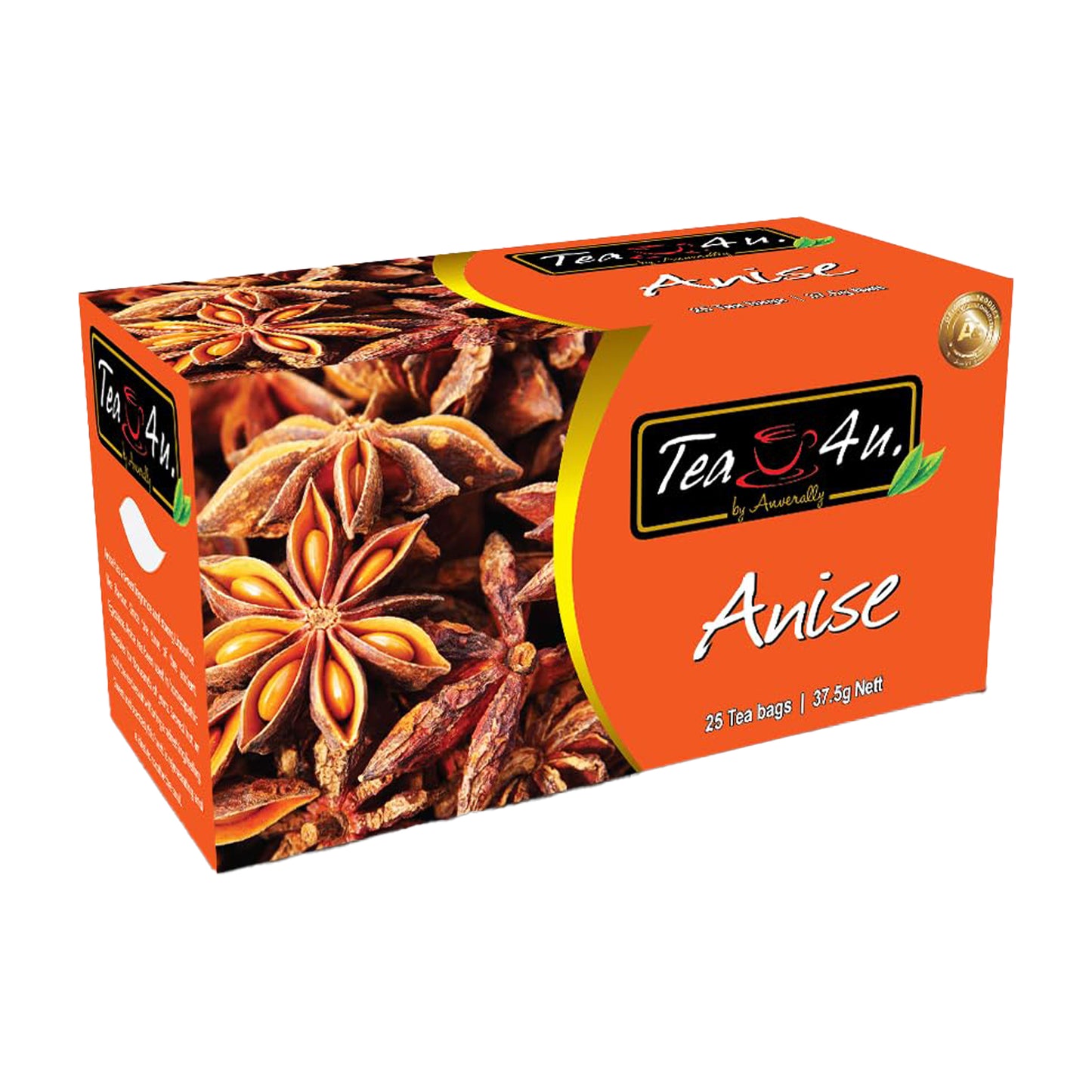 Té de anís y hierbas Tea4U (37,5 g) 25 bolsitas de té