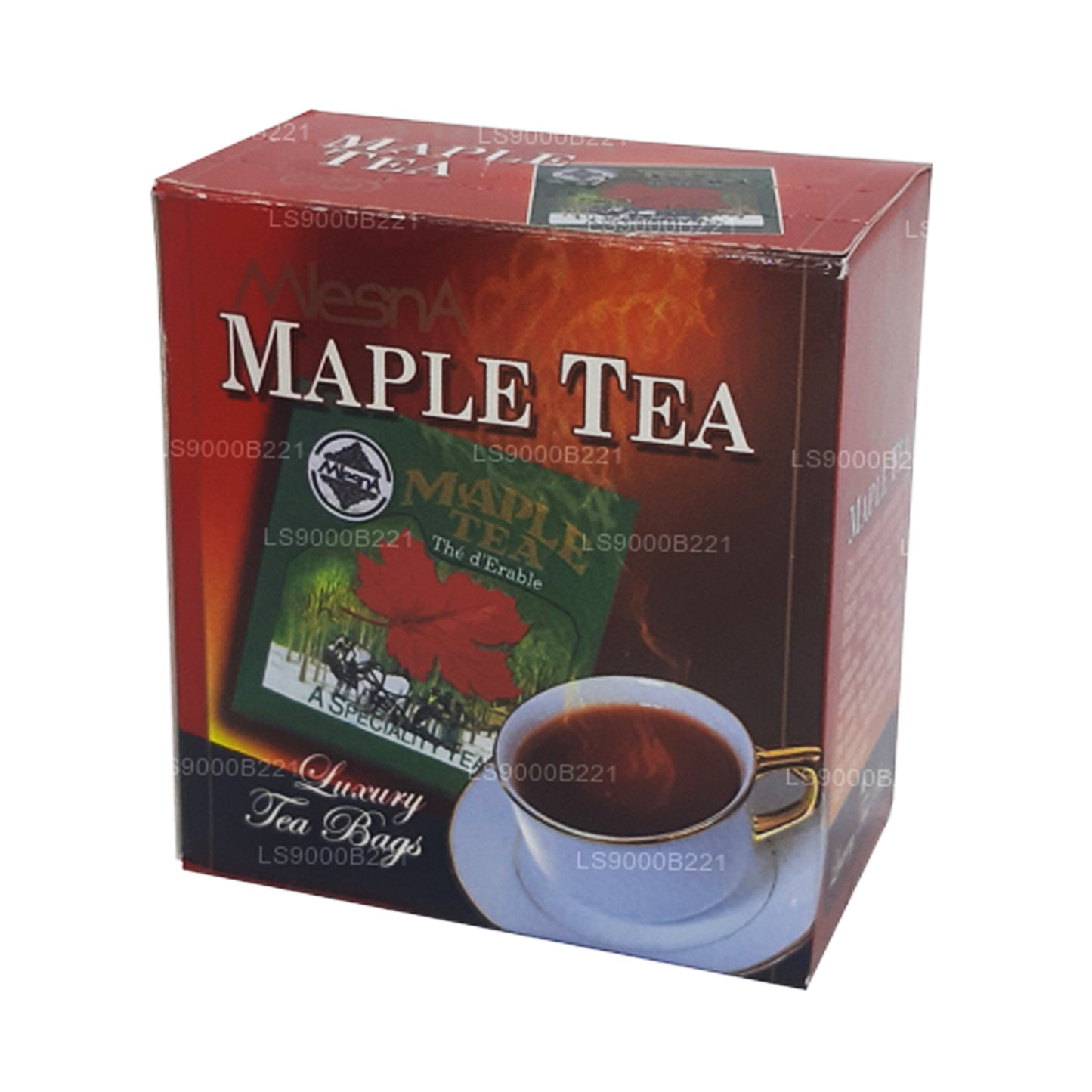 Té de arce Mlesna (20 g) 10 bolsitas de té de lujo