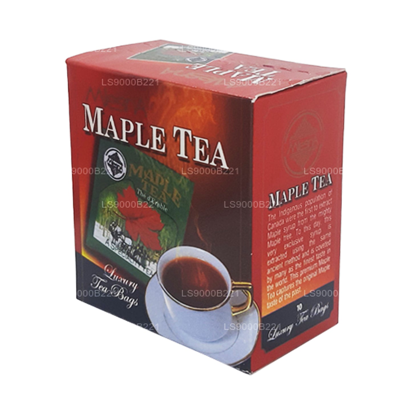 Té de arce Mlesna (20 g) 10 bolsitas de té de lujo