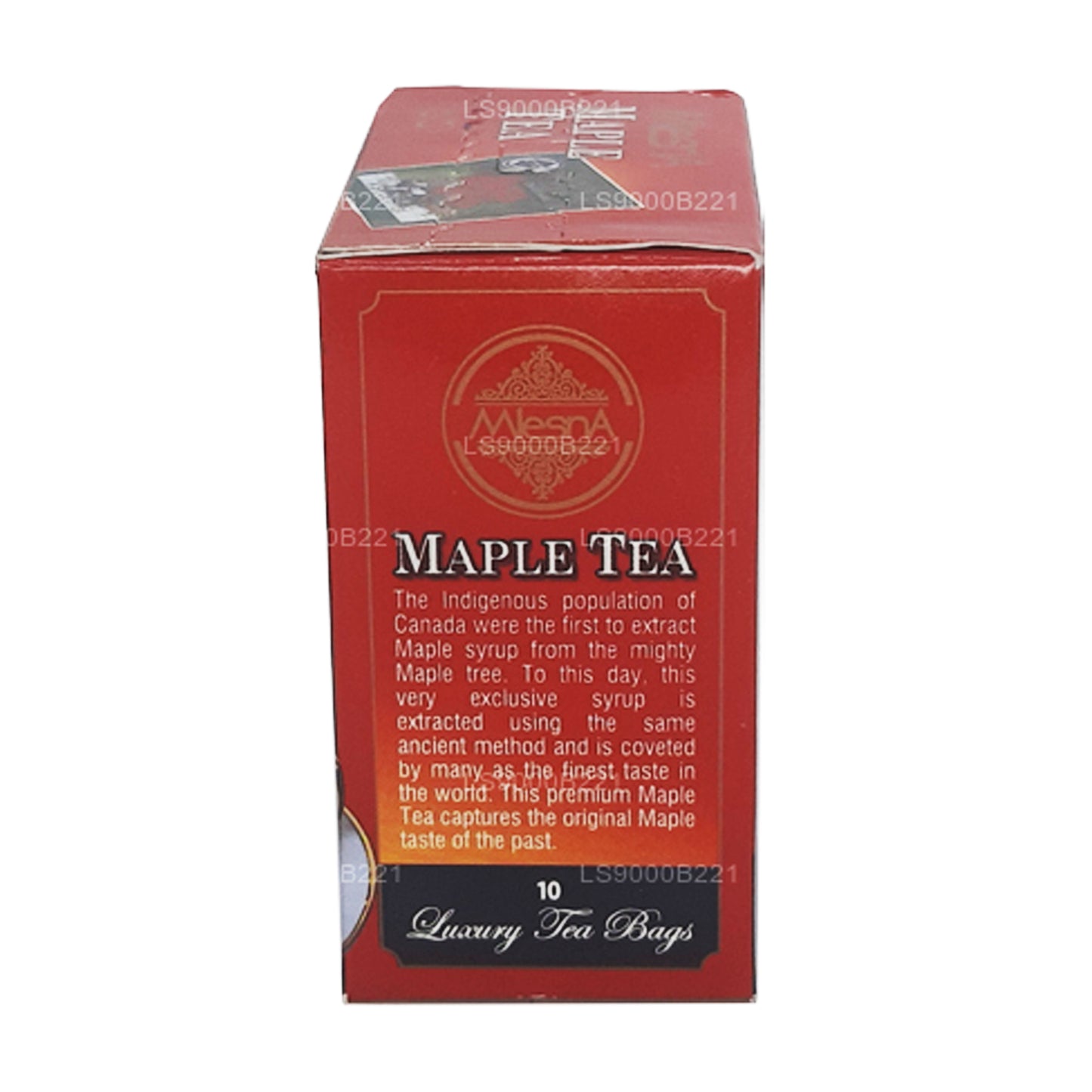 Té de arce Mlesna (20 g) 10 bolsitas de té de lujo