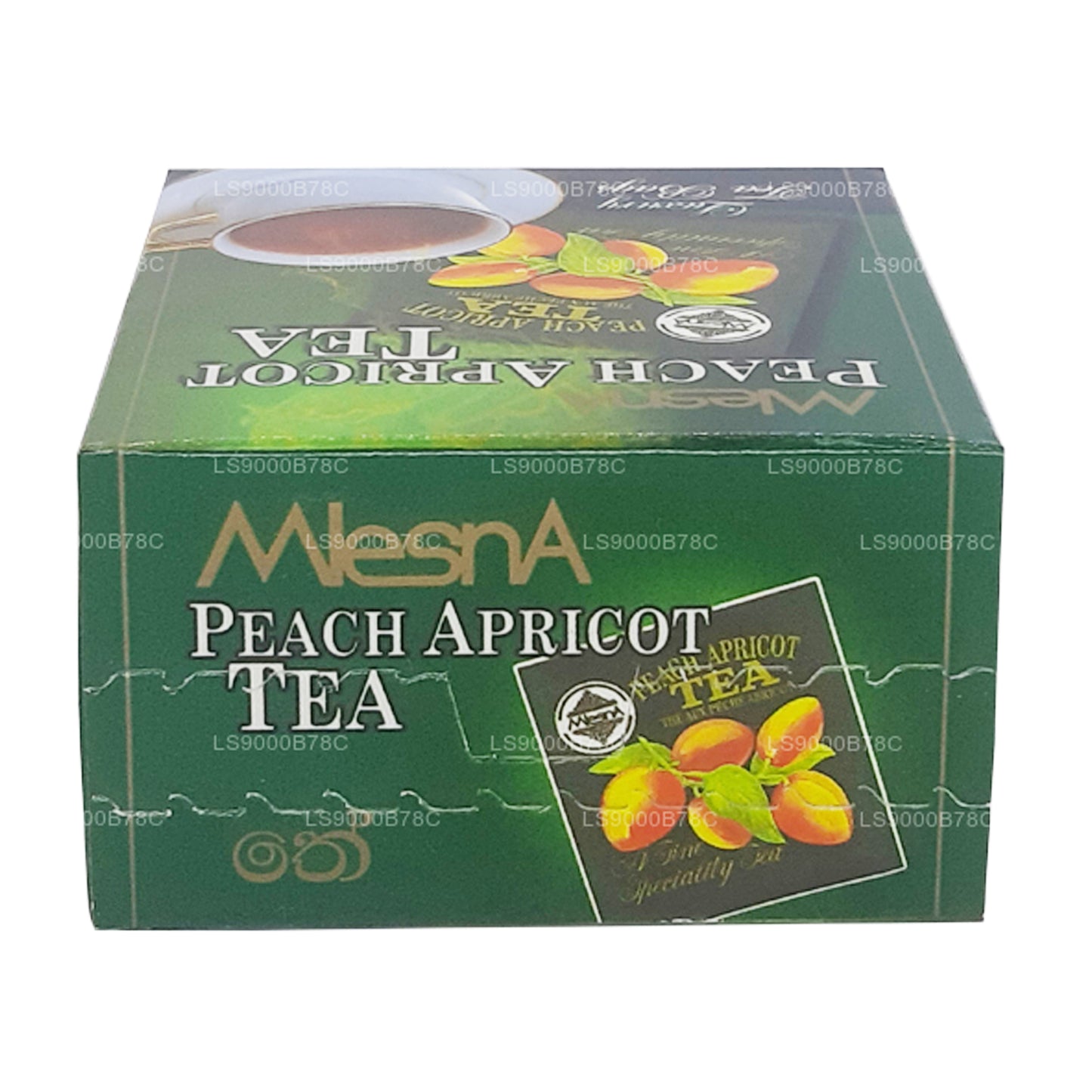 Té de melocotón y albaricoque Mlesna (20 g), 10 bolsitas de té de lujo