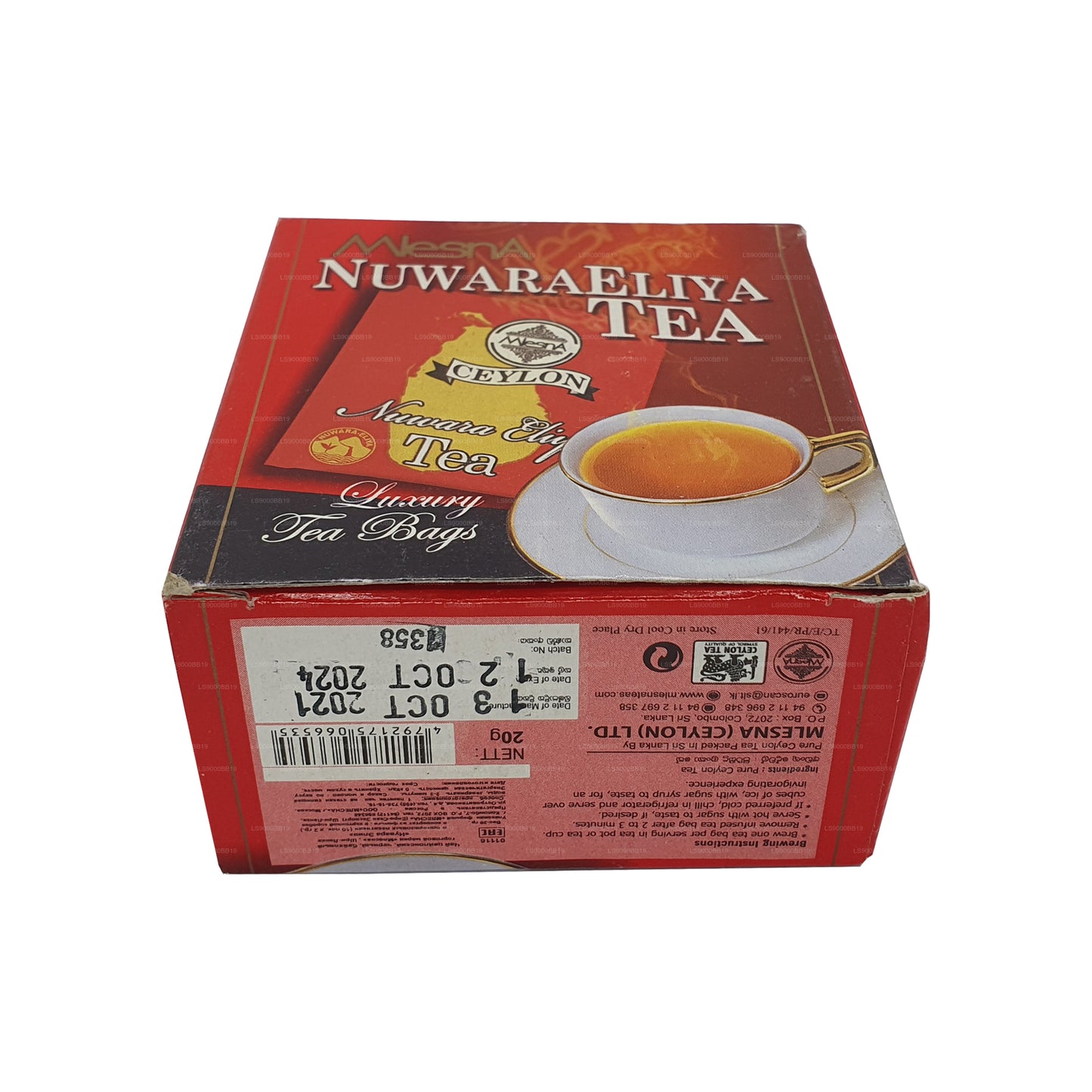 Té Mlesna Nuwara Eliya (20 g)